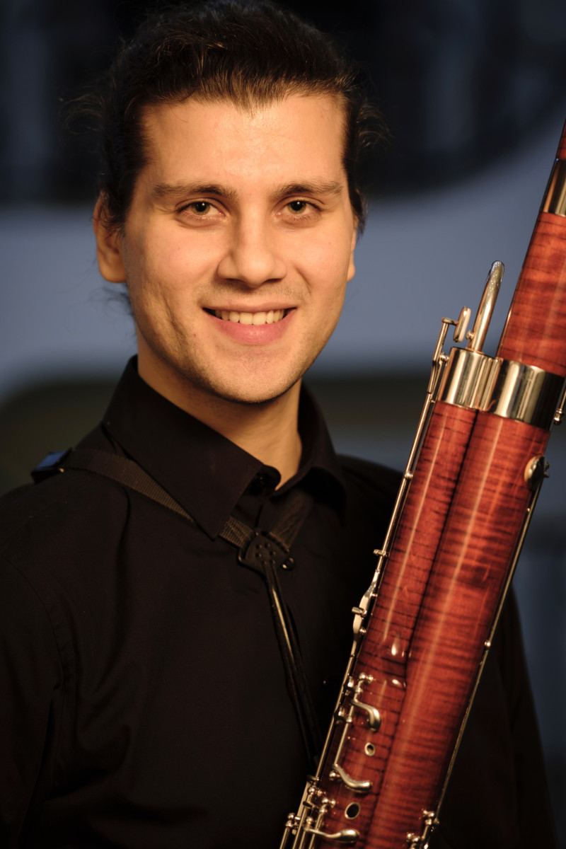 Arturas Gelusevicius, Fagottist des Dandelion Quintett